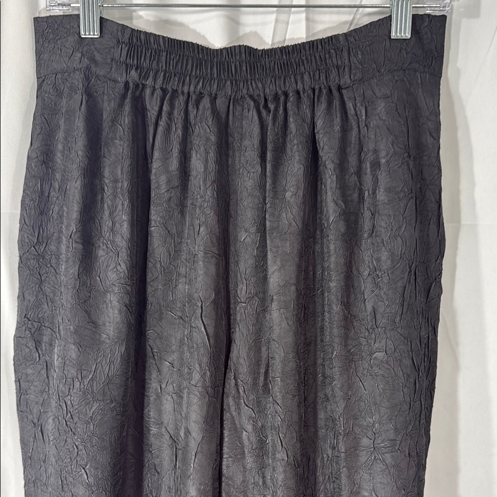 HOUSE OF HARLOW 1960 BLACK JACQUARD PALAZZO PANTS SIZE M NWT - Picture 9 of 10